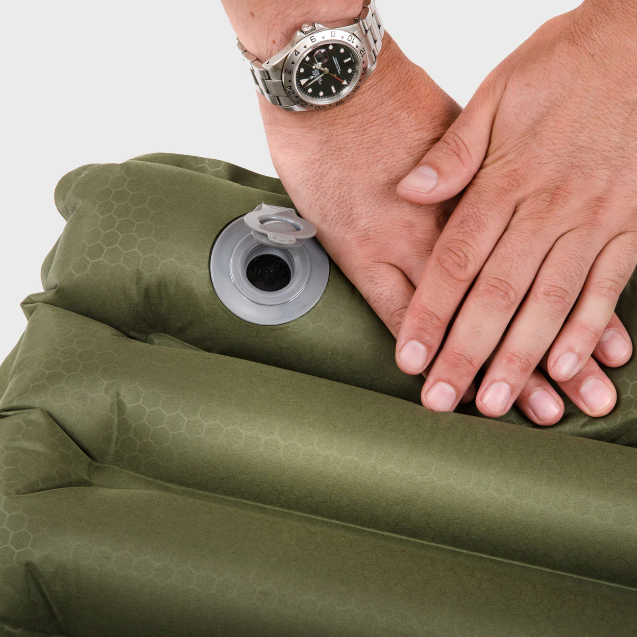 Air Mat with Built-in Foot Pump WGTE - Image 4