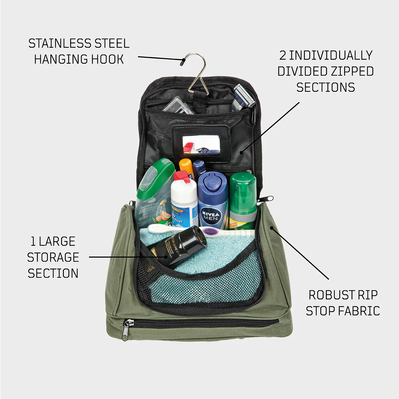 Luxury Wash Bag WGTE - Image 10