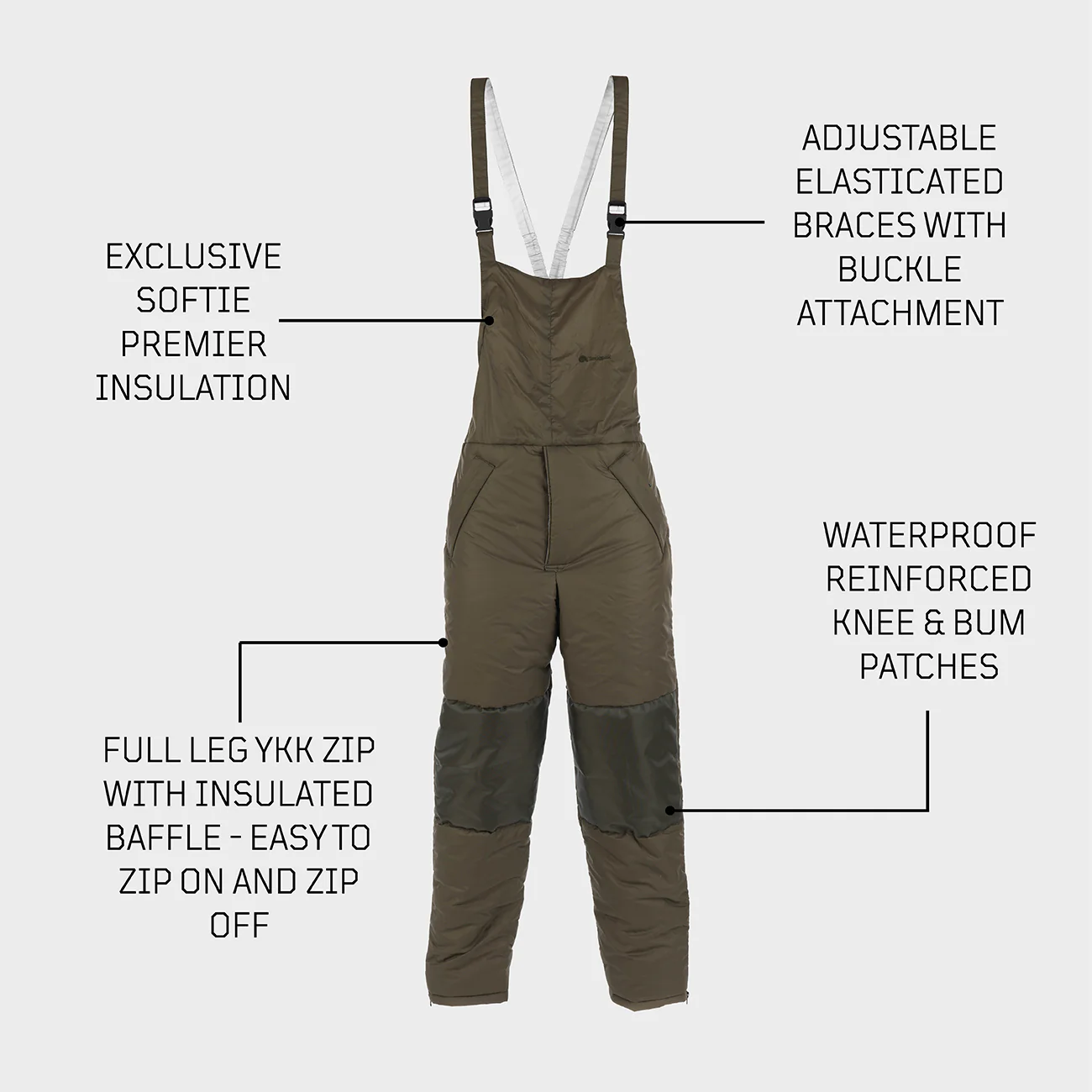 Salopettes Reversible Full Leg Zip WGTE - Image 4
